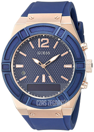 Guess Jet Niebieski/Guma Ø45 mm C0001G1