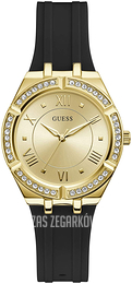 Guess Żółte złoto/Guma Ø36 mm GW0034L1