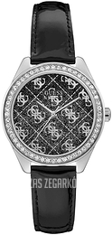 Guess Czarny/Skóra Ø36 mm GW0098L2