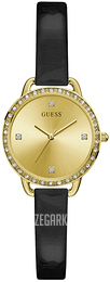 Guess Żółte złoto/Skóra Ø30 mm GW0099L3