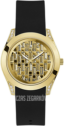 Guess Żółte złoto/Guma Ø39 mm GW0109L1
