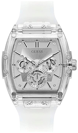 Guess Phoenix Srebrny/Guma GW0203G1