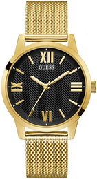 Guess Czarny/Stal w odcieniu złota Ø42 mm GW0214G2