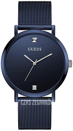Guess Supernova Niebieski/Stal Ø40 mm GW0248G4