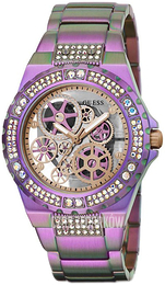 Guess Reveal Szkieletowa tarczy/Stal Ø39 mm GW0302L3