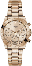 Guess Eclipse Różowe złoto/Stal w kolorze różowego złota Ø38 mm GW0314L3