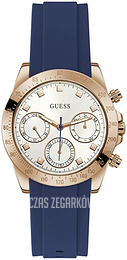 Guess Eclipse Biały/Guma Ø38 mm GW0315L2