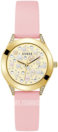 Guess Żółte złoto/Guma Ø36 mm GW0381L2