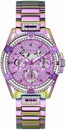 Guess Queen Różowy/Stal Ø40 mm GW0464L4