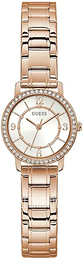 Guess Melody Srebrny/Stal w kolorze różowego złota Ø28 mm GW0468L3