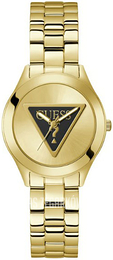 Guess Tri Plaque Wielokolorowy/Stal w odcieniu złota Ø34 mm GW0675L2