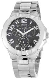 Guess Czarny/Stal Ø43 mm I90199G3