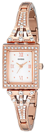 Guess Biały/Stal w kolorze różowego złota U0430L3