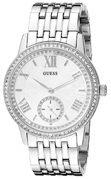 Guess Biały/Stal Ø39 mm U0573L1