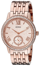Guess Różowe złoto/Stal w kolorze różowego złota Ø39 mm U0573L3