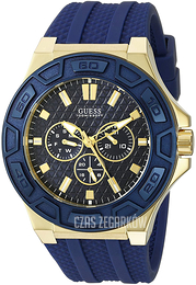 Guess Niebieski/Guma Ø44.5 mm U0674G2