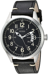 Guess Czarny/Skóra Ø44 mm U1102G1