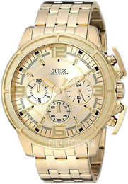 Guess Żółte złoto/Stal w odcieniu złota Ø45.1 mm U1114G2