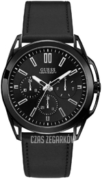 Guess Czarny/Skóra Ø43.7 mm U1217G1