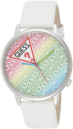 Guess Wielokolorowy/Skóra Ø42 mm V1020M1
