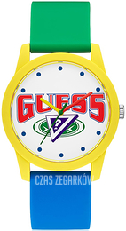 Guess Biały/Guma Ø42 mm V1048M1