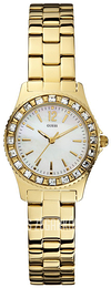 Guess Dress Biały/Stal w odcieniu złota Ø30 mm W0025L2