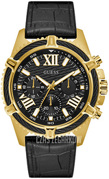 Guess Czarny/Skóra Ø48 mm W0053G3