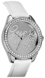 Guess Dress Srebrny/Skóra Ø37 mm W0201L1