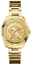 Guess Żółte złoto/Stal w odcieniu złota Ø36 mm W0235L5