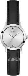 Guess Mini Nova Srebrny/Skóra Ø25 mm W0246L2
