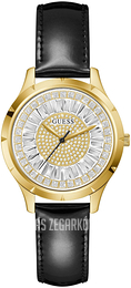 Guess Żółte złoto/Skóra Ø36 mm W0299L2