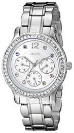 Guess Iconic Srebrny/Stal Ø33 mm W0305L1