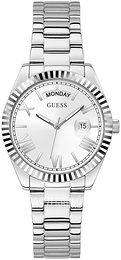 Guess Luna Srebrny/Stal Ø36 mm W0308L1