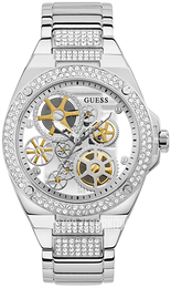 Guess Big Reveal Szkieletowa tarczy/Stal Ø45 mm W0323G1