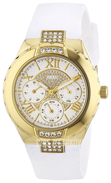 Guess Biały/Guma Ø36 mm W0327L1
