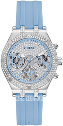 Guess Srebrny/Guma Ø38 mm W0407L1