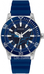 Guess Niebieski/Guma Ø46 mm W0420G1
