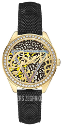 Guess Wielokolorowy/Skóra Ø37 mm W0456L4