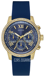 Guess Sunrise Niebieski/Guma Ø42 mm W0616L2