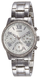 Guess Mini Srebrny/Stal Ø36 mm W0623L1