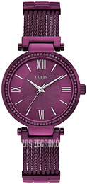 Guess Soho Purpurowy/Stal Ø36 mm W0638L6