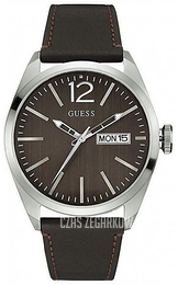 Guess Vertigo Brązowy/Skóra Ø45 mm W0658G3