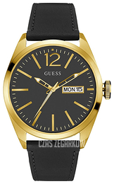 Guess Czarny/Skóra Ø45 mm W0658G5