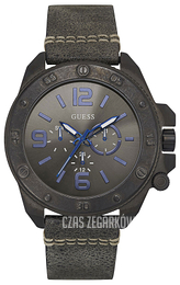 Guess Viper Szary/Skóra Ø46 mm W0659G3