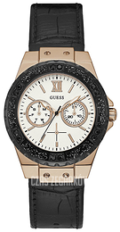 Guess Limelight Biały/Skóra Ø38 mm W0775L9