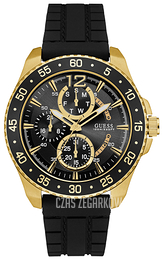Guess Jet Czarny/Guma Ø46 mm W0798G3