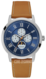 Guess Niebieski/Skóra Ø44 mm W0870G4