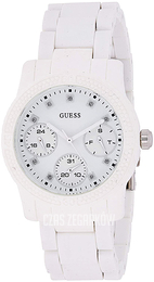 Guess Biały/Guma Ø40 mm W0944L1