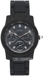 Guess Funfetti Czarny/Żywica z tworzywa sztucznego Ø38 mm W0944L4