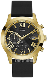 Guess Czarny/Guma Ø44.5 mm W1055G4